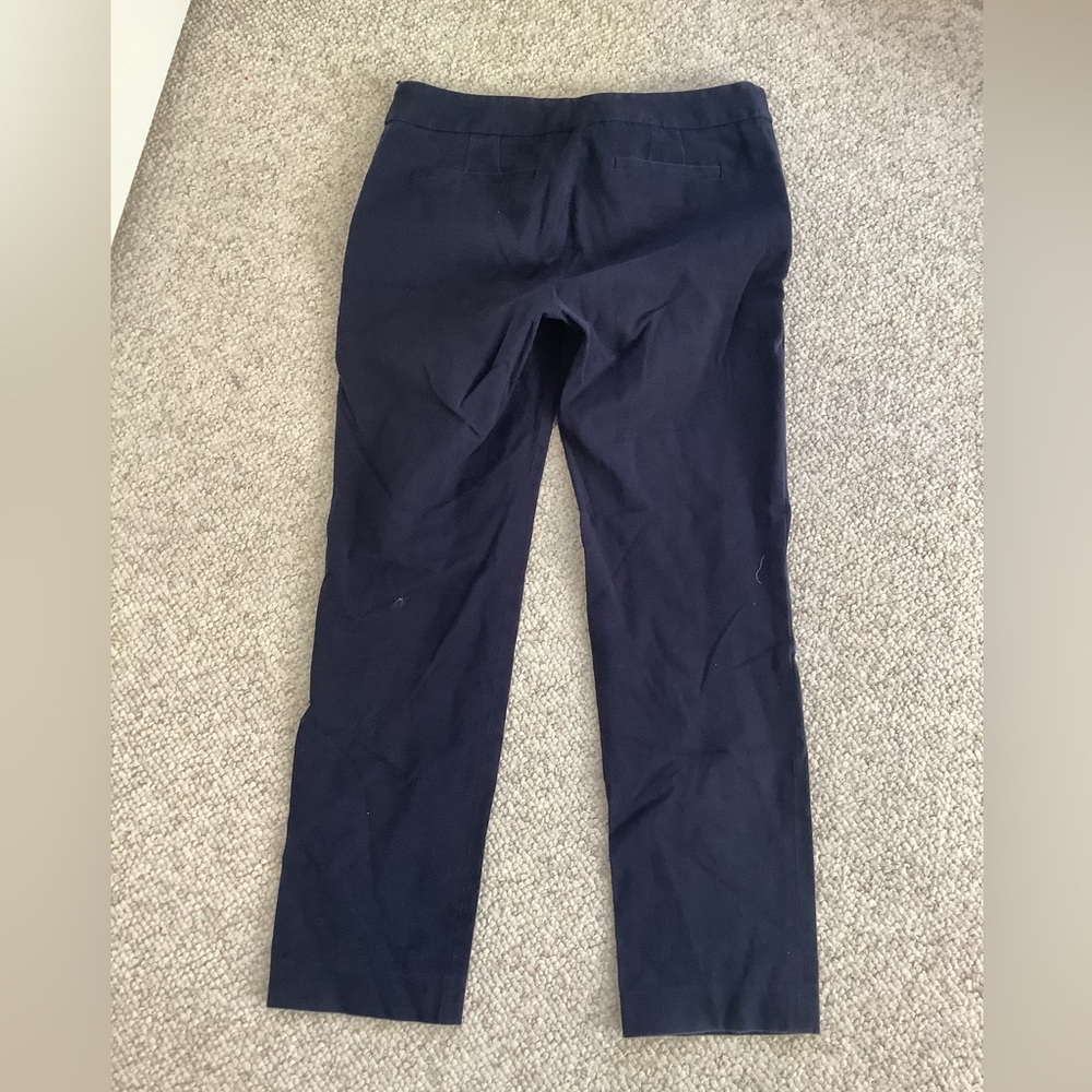 Jones New York Navy Dress Pants Stretch 6 - Picture 5 of 6